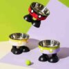 Plato Elevado Mickey Mouse Acero Inoxidable.
