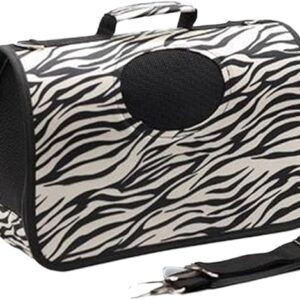 Bolso Transportador con diseño de Cebra talla L